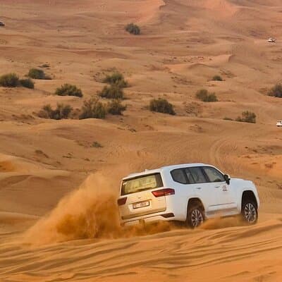 Private Morning Red Sand Desert Safari camel ride,Sand-board More 3