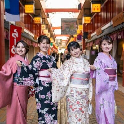 Asakusa Kimono &Tea Ceremony Private Cultural Tour by Local Guide 3