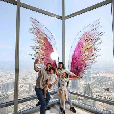 Private Combo City Tour with ATT Burj Khalifa L124/125 Tickets 4