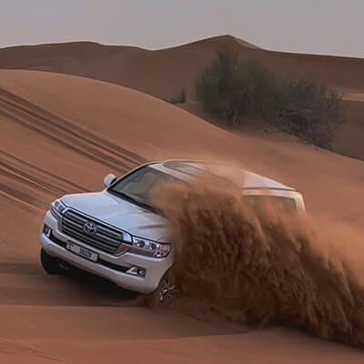 Dubai Morning Desert Safari with Quad Bike sharing Car 5