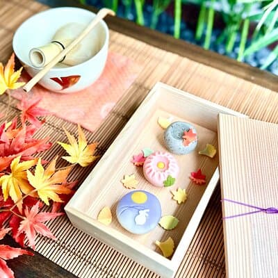 Japanese Sweets Making with Tea Ceremony in Private Studio