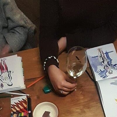 Art & Sip with Live Model