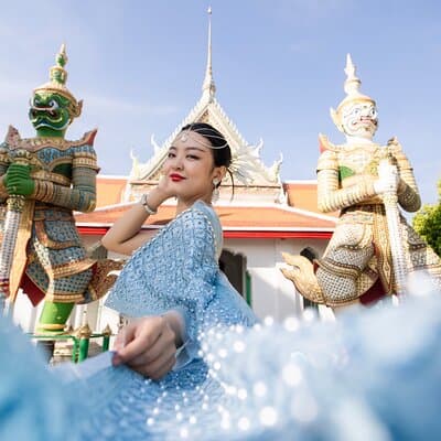 Thai Costume Photography at Wat Arun/Pho Temple: Bangkok 5