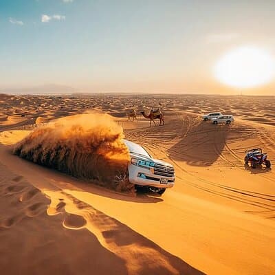 Private Red Dune Safari with BBQ, Camel Ride & Traditional Shows 5