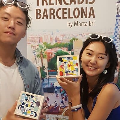 Gaudí-inspired Mosaic Workshop next to Park Güell