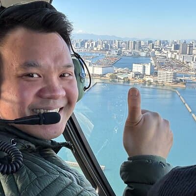 Tokyo Skytree & Tokyo Station Helicopter Tour(15-Min/4pax)