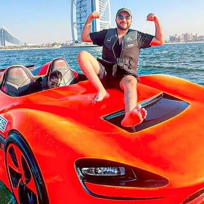 Burj Al Arab Tour Jetcar Ride + FREE PICS,VIDS & COFFEE 4