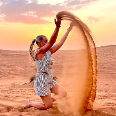 Desert Safari with BBQ Dinner 5