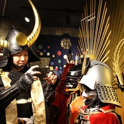 Tokyo Samurai Armor Experience in a Photo Studio 5