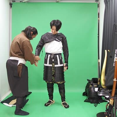 Tokyo Samurai Armor Experience in a Photo Studio 3
