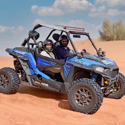 Dubai Premium Red Dunes Buggy Adventure with Camel & Sandboarding 3