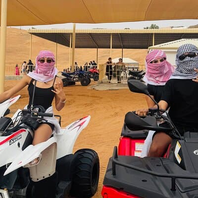 Dubai:VIP Desert Safari, Pick/Drop, CamelRide, BBQ Dinner & Shows