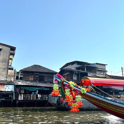 Bangkok: Bike and Longtail Boat Tour with Lunch 5
