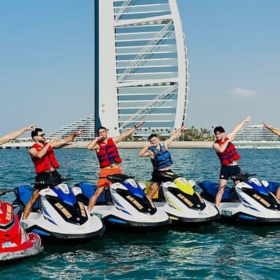 Experience Burj Al Arab by Jetski
