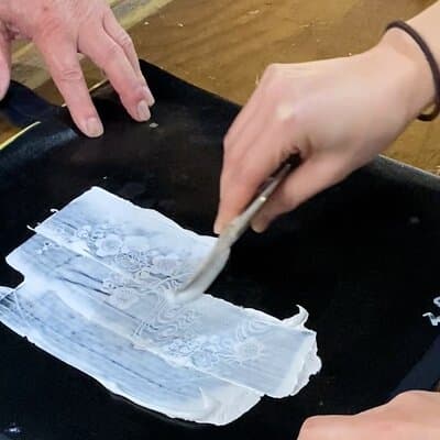 Waseda: Dyeing Workshop and Japanese Garden 3