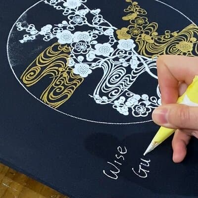 Waseda: Dyeing Workshop and Japanese Garden 4