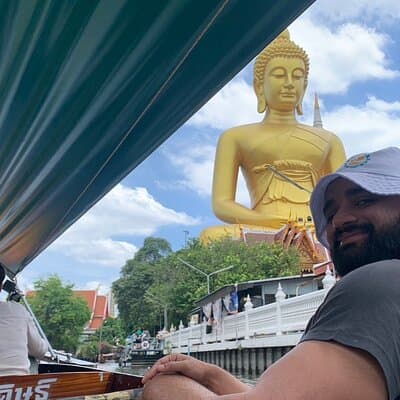 3hr Sunset Canal Cruise & Stop at Biggest Buddha (fully guided)