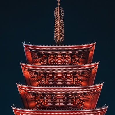 Asakusa Night Evening Walking Tour with English-Speaking Guide 4