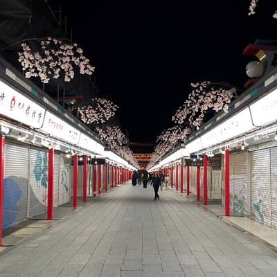 Asakusa Night Evening Walking Tour with English-Speaking Guide 2