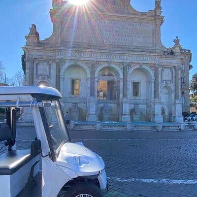 Exclusive ROME - Golf Cart City Tour with Italian Gelato 3