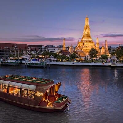 Apsara Luxury Cruise: Fine Dining & Night Views on the River