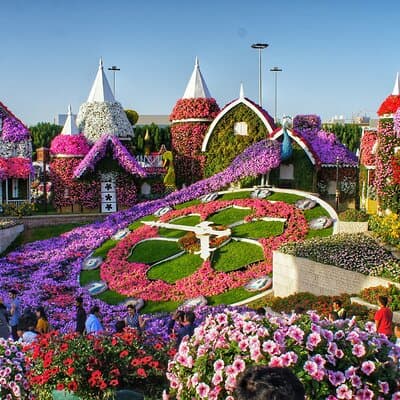 Global Village & Miracle Garden Combo Pack with Private Transfer 4