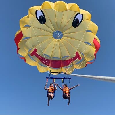 Parasailing in Barcelona 5