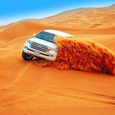 Desert Safari Tour Dubai Camel Ride and Buggy and Quad Biking 3