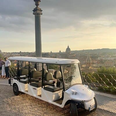 Rome Private Golf Cart Tour and Exclusive Food and Wine Tasting 5