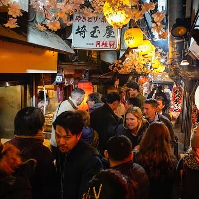 Tokyo Shinjuku Golden Gai Bar Hopping Night Tour