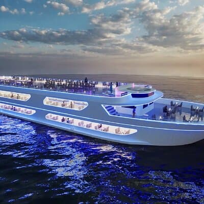 Luxury White Dinner Cruise on the Chao Phraya River 2