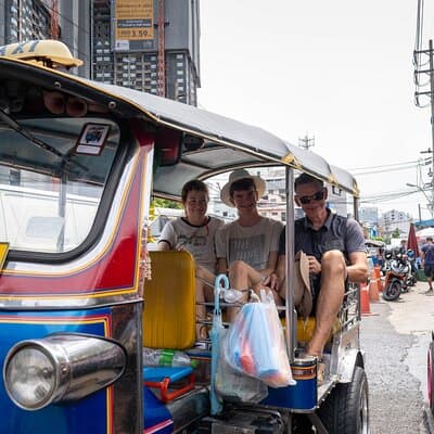 Rickshaw & Hike the Colors of Bangkok jungle