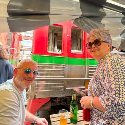 Floating Market and Railway Market Private Tour VIP Transport 5