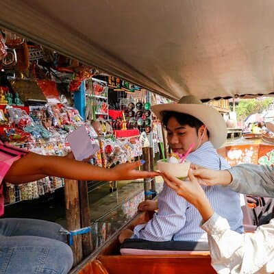 Day Trip to Bangkok Floating Market & Maeklong Railway