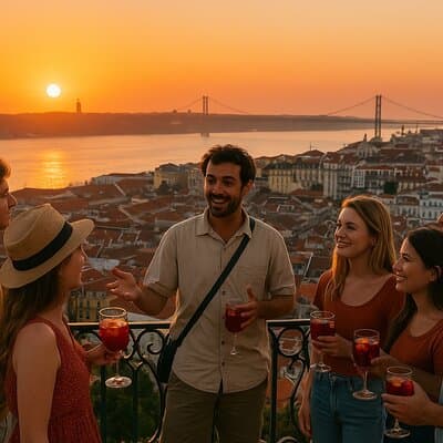 Lisbon Sunset Walk Through Hidden Viewpoints With a Local