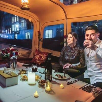 Romantic Private Dinner Cruise Amsterdam with 3 Courses and Wine 2
