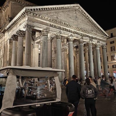 Rome: Private Night Golf Cart Tour Under the Stars