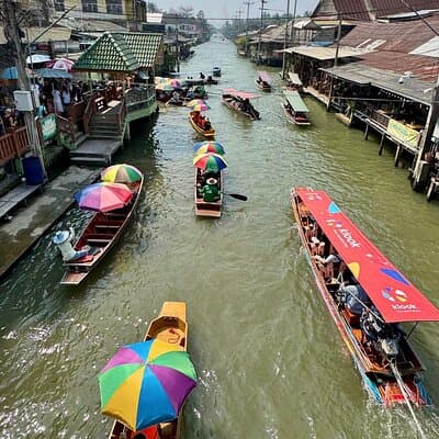 Bangkok: Floating Market & Train Market Discovery 4
