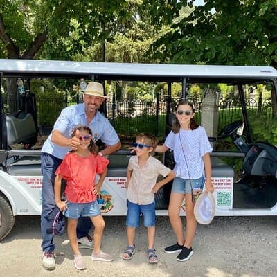 Rome: Fun Private & Group Tour in Golf Cart 1.5 hours