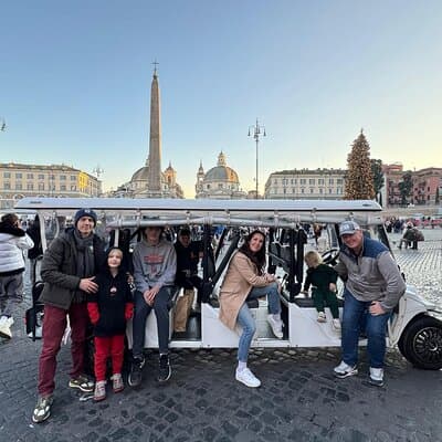 Rome: Fun Private & Group Tour in Golf Cart 1.5 hours 4