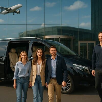 Private Istanbul Airport Transfer in Mercedes Van(Up to 6 Guests)