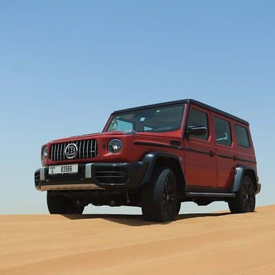 Private VIP Desert Safari in Luxury Vehicle G-Wagon 5
