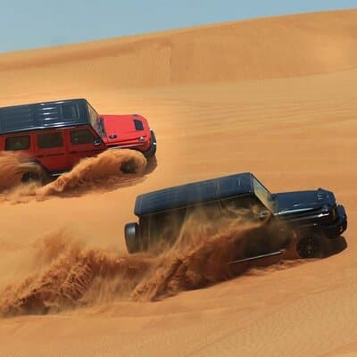 Private VIP Desert Safari in Luxury Vehicle G-Wagon