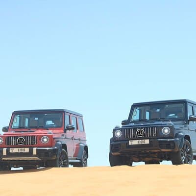Private VIP Desert Safari in Luxury Vehicle G-Wagon 3