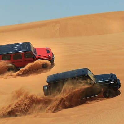 Private VIP Desert Safari in Luxury Vehicle G-Wagon 4