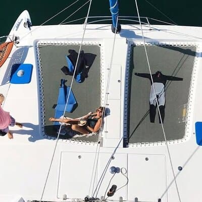 Boat Rental on a Luxurious Catamaran in Lisbon 3