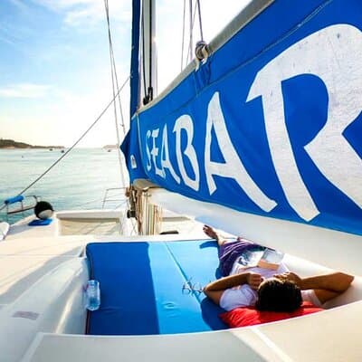 Boat Rental on a Luxurious Catamaran in Lisbon 5
