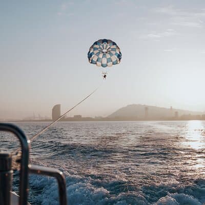 Parasailing in Barcelona 2