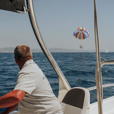 Parasailing in Barcelona 4