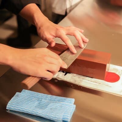 Knife Sharpening Experience in Tokyo 5
